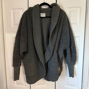 Nordic Beach sherpa cardigan